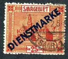 2153 )  SAAR 1922  Mi.#6  PF/ II  Used - Service