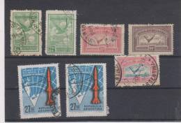 Lot De Timbres Oblitérés - Posta Aerea