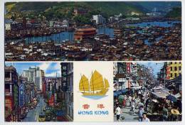 HONG  KONG--1986--Vues Diverses (animée), Cpm V 09 - China (Hong Kong)