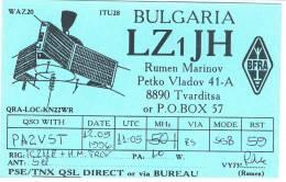 QSL- 39    BULGARIA : TVARDITSA : LZ1JH - Andere & Zonder Classificatie