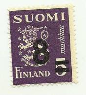 1946 - Finlandia 309 Ordinaria C2033, - Unused Stamps