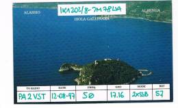 QSL- 55    ITALY : ALASSIO : IK1ZOZ - Andere & Zonder Classificatie