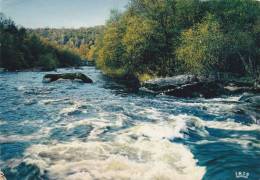 Cp , RÉGIONS , LIMOUSIN , La Creuse Aux Belles Eaux Bleues Rayées De Rochers Blancs Et De Remous écumeux - Limousin