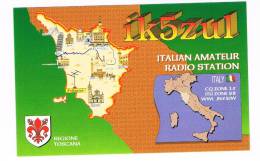 QSL- 84    ITALY : FOLLONICA : IK5ZUL - Altri & Non Classificati