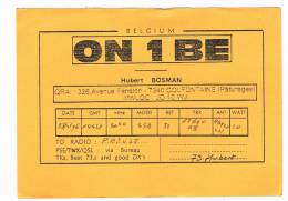 QSL- 88    BELGIUM : COLFONTAINE : ON1BE - Other & Unclassified