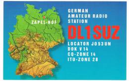 QSL- 96   GERMANY : ZAPEL-HOF : DL1SUZ - Sonstige & Ohne Zuordnung