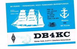 QSL- 101   GERMANY : OSTERHOLZ : DB4KC - Altri & Non Classificati