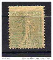 Semeuse Lignée N° 130h Neuf * - Recto-verso - Cote 27€ - Unused Stamps