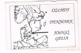 QSL- 127    DENMARK : VANLOSE : OZ1HDF - Autres & Non Classés