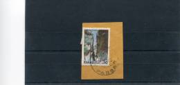 Greece- "Samaria Gorge" 10dr. Stamp On Fragment With Bilingual "PAROS (Cyclades)" [1.11.1983] X Type Postmark - Marcofilia - EMA ( Maquina De Huellas A Franquear)