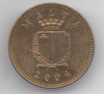 MALTA 1 CENT  2004 - Malta