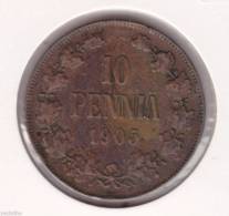 @Y@      Finland 10 Pennia 1905   (2083) - Finlande