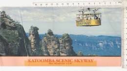 B0778 - FOTOSCOPE - AUSTRALIA - KATOOMBA SCENIC SKYWAY - BLUE MOUNTAINS - FUNIVIA  VG 2000 - Autres & Non Classés
