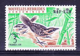 Nouvelles-Hebrides N°218 Neuf Sans Charniere Mais Petite Adhérence - Nuevos