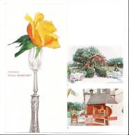 B0813 - Brochure Turistica - TORINO - CASTIGLIONE TORINESE - RISTORANTE VILLA MONFORT Anni '70 - Turismo, Viaggi