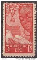 IF72-LA402TA.Marroc.Maocco.IFNI  ESPAÑOL.Aereo. Isabel La  Catolica.1951.(Ed 72**) Sin Charnela.MAGNIFICO - Unused Stamps