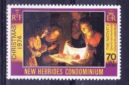 Nouvelles-Hebrides N°405 Neuf Sans Charniere Mais Pliure - Nuevos