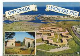 CAP D'AGDE  - Vacances PTT  -   CPM. - Agde