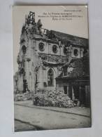 60 Ruines église De Ribecourt Correspondance De 1918 - Ribecourt Dreslincourt