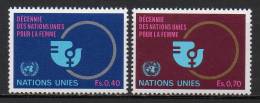 Nations Unies (Genève) - 1980 - Yvert N° 89 & 90 ** - Ungebraucht