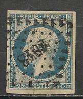 FRANCE - 1952  Yvert # 10 - Losange  -  VF USED - 1852 Louis-Napoleon