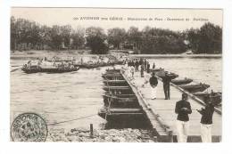 CPA : 84 - Avignon : 7ème Génie : Manoeuvres De Pont - Ouverture Des Portières - Régiments