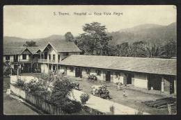 SAO TOME AND PRINCIPE (Africa) - Hospital - Roça Vista Alegre - São Tomé Und Príncipe