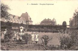 76 AUMALE  HOSPICE ET ORPHELINAT 1909 - Aumale