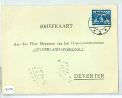 HANDGESCHREVEN BRIEFKAART Uit 1937 * NVPH 176 * Van OOTMARSUM Naar DEVENTER (7040) - Briefe U. Dokumente