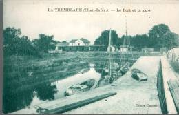 17...CHARENTE MARITIME....LA TREMBLADE....LE PORT ET LA GARE....NON .ECRITE.... . . ‹(•¿• )› - La Tremblade