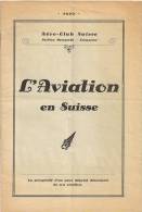 Lausanne-Blécherette - Aviation - 1929 - Section Romande - Aviateur - Other & Unclassified