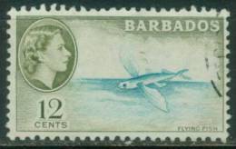 Barbados  1953  Freimarke - Fliegender Fisch  (1 Gest. (used))  Mi: 210 (0,20 EUR) - Barbades (1966-...)