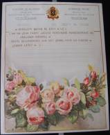 Télégramme Bouquet De Roses De 1954 - Belgique - Sellos Telégrafos [TG]