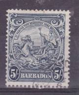 Barbados, 1938, SG 256a, Used High, Cat  Value, Mult Script Crown - Barbados (...-1966)