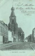 59 - Belle CPA Pionnière Berlaimont - Rue De L'Eglise - Berlaimont