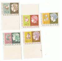 1953- NEDERLAND PAYS BAS - Neufs - Oeuvres Pour L ´enfance- Yvert & Tellier N° 613-617 - Ongebruikt