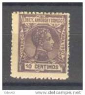 EAC40-LA216.Guinee.Guinea    ELOBEY,ANNOBON  Y CORISCO.Alfonso Xlll.1907- (Ed 40**) Sin Charnela.MAGNIFICO - Fernando Po