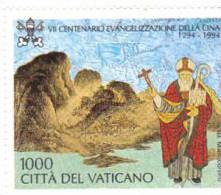 VATICANO 1994 7° CENTENARIO EVANGELIZZAZIONE CINA -  INTEGRO - Neufs