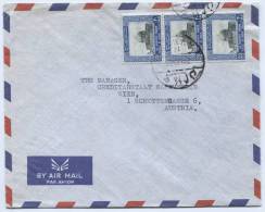 Jordan - AMMAN,The British Bank Memorandum Envelope, Air Mail - Giordania