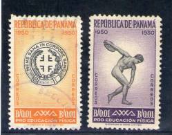 PANAMA 1950-2 O - Panama