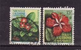 Nouvelle Calédonie  1958 Fleur  N° 288 / 89    Obl. - Usados