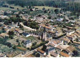 Brioux..belle Vue Aérienne Du Village..l'Eglise - Brioux Sur Boutonne
