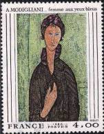 FRANCE Oblitéré (Yvert N° 2109) Modigliani Femme Aux Yeux Bleus. Used - Gebruikt