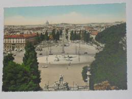 ROMA - Piazza Del Popolo - Animata - Places & Squares