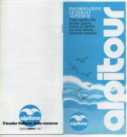 Alt167 Guida Alpitour, 1987, Vacanze Documenti, Soggiorno Aeroporti Italiani, Airports, Documentation - Turismo, Viaggi