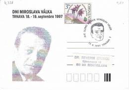 Slovakei 1997, Dni Miroslava Valka, U.a. Zeitungsmitarbeiter. Journalist (4.328) - Briefe U. Dokumente