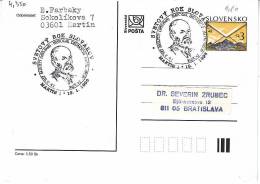 Slovakei-Martin 1998 Skultety Josef, U.a. Zeitungsmitarbeiter. Journalist (4.330) - Lettres & Documents