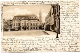 Erlangen Marktplatz 1900 Postcard - Erlangen