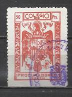 0878- ANTIGUO SELLO FISCAL COLEGIO PROCURADORES MURCIA SPAIN REVENUE . SPAIN REVENUE FISCALS OLD SCHOOL STAMP TAX REVENU - Revenue Stamps