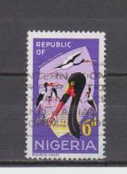 Nigéria YT 183 Obl : Cigogne - 1965 - Cicogne & Ciconiformi